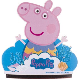 Drevená dekorácia na tortu, Peppa Pig - Dekora - Dekora