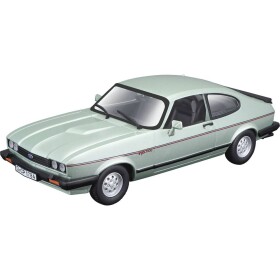 Bburago Ford Capri 1:24 model auta; 18-21093 - Bburago Plus Ford Capri 1982 light zelená 1:24