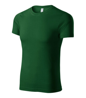 Farba tričko unisex fľaša zelená S