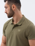 Ombre Polo tričká Olive