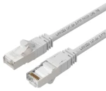 Lanview Patch kábel CAT6a S/FTP biely / Patch kábel / 1,5 m / LSZH / PoE+ / 10 Gigabit (LV-SFTP6A015W)