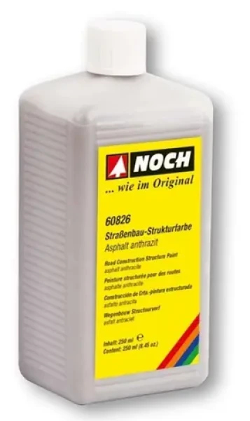 NOCH Štrukturálna farba Asfalt antracitová