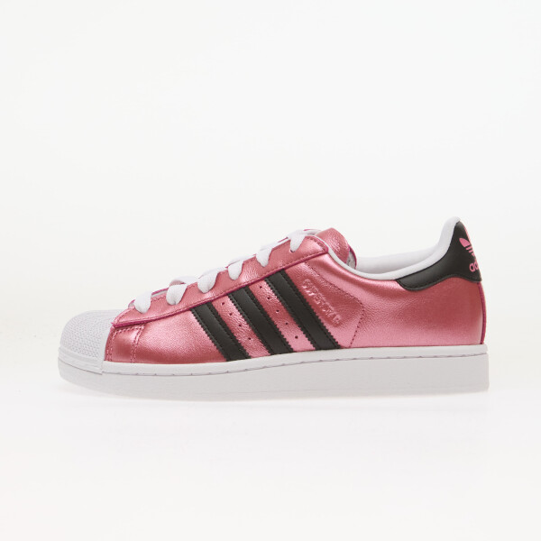 Topánky adidas Superstar II Kids Pink Fusion/ Core Black/ Ftwr White 6