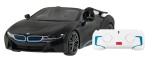 RASTAR Auto na diaľkové ovládanie R / C BMW I8 Roadster Rastar 1:12 čierne