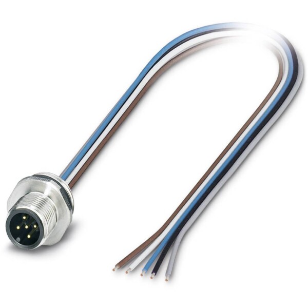 Panel feed-through SACC-E-M12MS-5CON-PG 9/0,5 VA 1554568 Phoenix Contact; 1554568