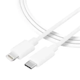 Tactical Smooth Thread Cable USB-C - Lightning 0.3m biela (8596311153051)