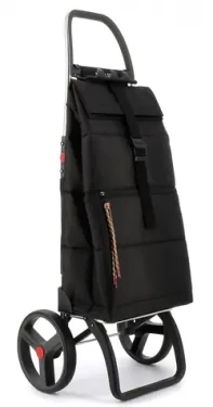 Rolser Big Polar 2 Logic RSG čierna / Nákupná taška na veľkých kolieskach / 44 l / nosnosť 40 kg / výška 108 cm
