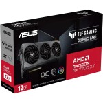 Asus TUF Gaming Radeon RX 7700 XT OC Edition 12GB / 1900-2599 MHz / 12GB GDDR6 / 192-bit / 1x HDMI + 3x DP / (8+8) (90YV0JK0-M0NA00)