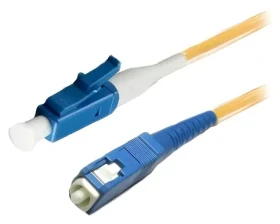 Xtendlan FO patch LC-SC 1m / Optický patch kábel / simplex / SM 9/125 OS2 / G.652d / LS0H (FOP-LCSC-S-1-9)