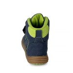 Chlapčenská celoročná barefoot obuv Bugga KIVO Navy B00199-04 - 31
