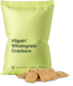Vilgain Celozrnné krekry BIO – bylinky 150 g