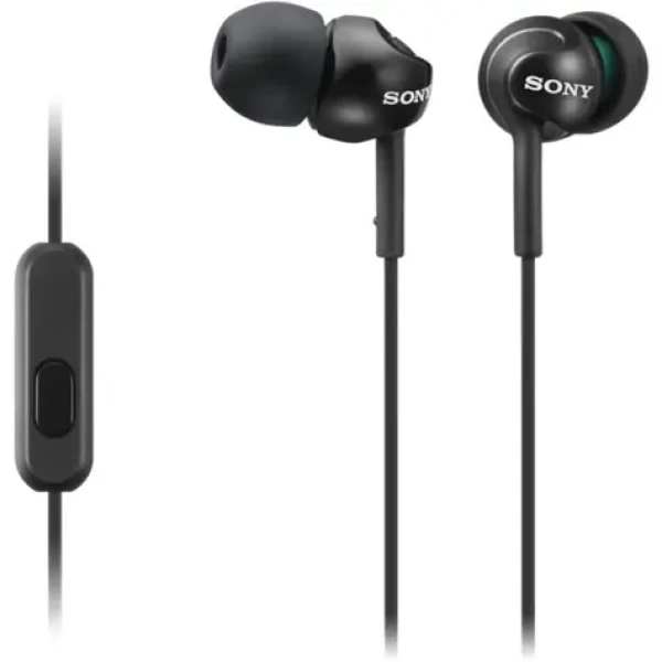 Sony MDR-EX110AP čierna / Slúchadlá do uší s mikrofónom / Jack 3,5 mm (4905524929225)