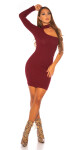 Sexy Koucla One-Shoulder Bodycon Dress CAPPUCCINO Einheitsgroesse