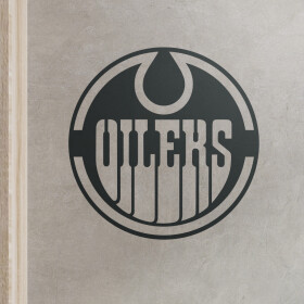 Veselá Stena Samolepka Hokejový tím Edmonton Oilers