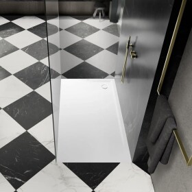 Sprchová vanička obdĺžniková Kaldewei Superplan 120x90 cm smaltovaná oceľ alpská biela 385100010001 385100010001