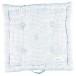 GREEN GATE Prešívaný podsedák Narina Pale Blue 50 x 50 cm