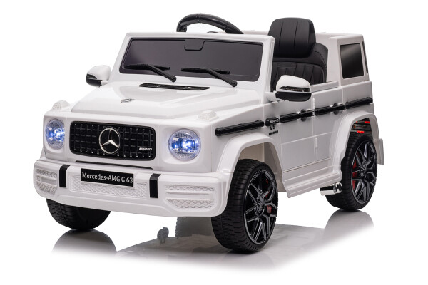 Mamido Mamido Detské elektrické autíčko Mercedes Benz G63 cabrio biele