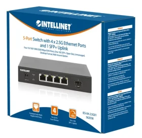 Intellinet Switch 4X 2,5G + 10G SFP+ / 5- Port / Unmanaged / 2500 Mbps (562058)