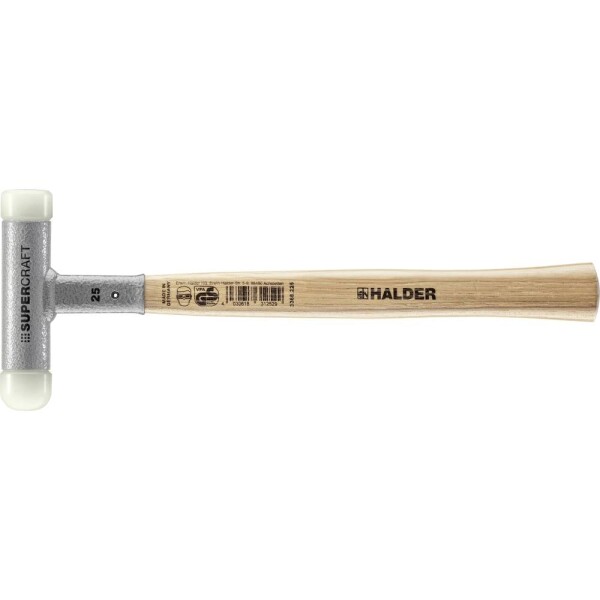 Halder SUPERCRAFT 3366.225 palička s ergonomickou rukoväťou, tvrdé, bez spätného rázu 325 g 305 mm; 3366.225