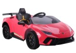 Mamido Detské elektrické autíčko Lamborghini Huracan 4x4 červené