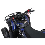 Mamido Detská benzínová štvorkolka RamiGO WILDPEAK 110CC čierno-modrá