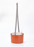 Plastia Samozavlažovací závesný kvetináč Berberis terakota/slonová kosť 26 cm