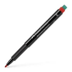 Faber-Castell Multimark Popisovač - permanentný - M červená (152521)