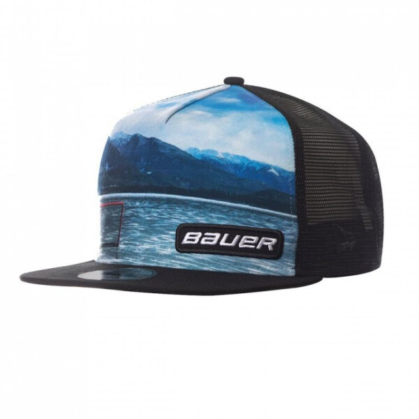 Bauer NE Print Patch Jr Cap černá