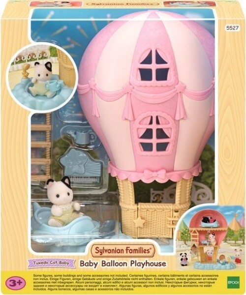 Sylvanian Families 5527 Mačiatko a zábavný balón pre bábätká