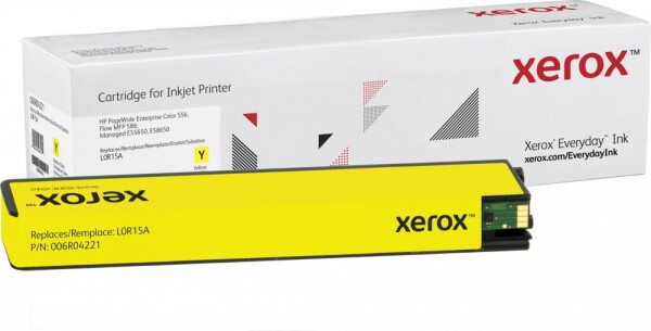 Xerox Everyday - Hohe Ergiebigkeit - Gelb - kompatibel - Tonerpatrone (Alternative zu: HP L0R15A) - fur HP PageWide Enterprise Color MFP 586, PageWide Managed Color E55650