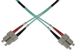 OEM SC-SC / Optický patch kábel / Duplex / MM 50/125 OM3 / Modrá / 5m (8595589813230)