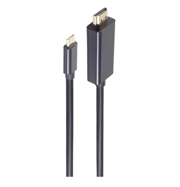 Shiverpeaks HDMI - USB-C kábel čierna / Kábel / 4K/60Hz / HDCP 2.2 / 1 m (BS10-57025)