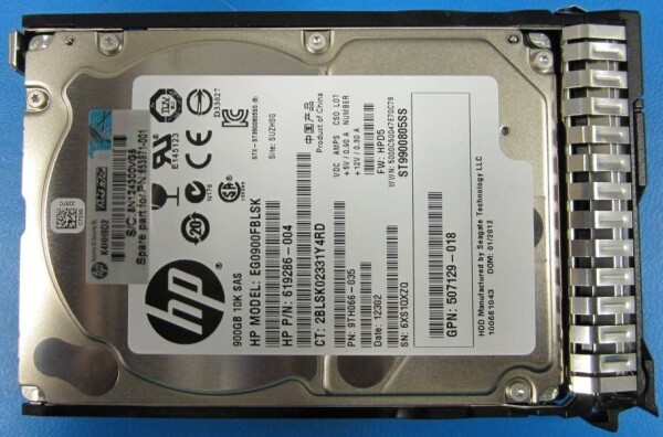 HP HP 900GB hot-plug dual-port SAS HDD disk twardy 10000 RPM 2.5"