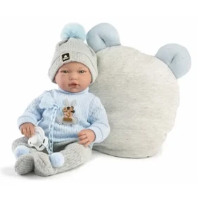 Guca 958 MARCO - realistická bábika bábätko so zvukmi a mäkkým látkovým telom - 38 cm