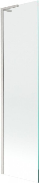 MEXEN/S - Next L vaňová zástena FIX 60 x 150, transparent, nikl kartáčovaný 895-060-000-03-00-97