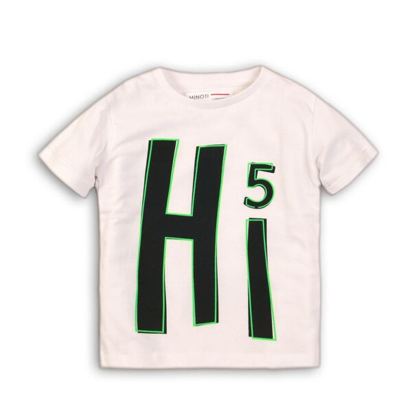 Chlapčenské tričko s krátkym rukávom, Minoti, TB TSHIRT 7, biela - 80/86 | 12-18m