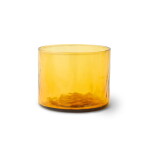 HK living Pohár Tube Amber 250 ml