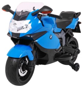 Mamido Detská elektrická motorka BMW K1300S modrá