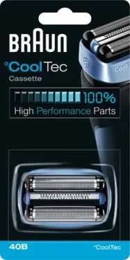 Braun CombiPack CoolTec 40B / náhradný brit + fólie / pre holiace strojčeky Braun Cooltec (81397795-BR)