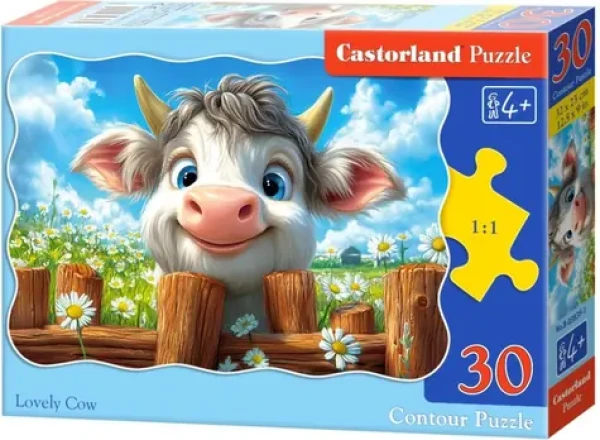 Castorland 03839 Puzzle Krásna kravička