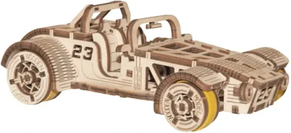 Wooden City 3D Puzzle Roadster