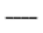 Lanberg PPU5-1024-S sivý / Patch panel / 24 portov / RJ-45 / CAT5E / 1U / 19" (PPU5-1024-S)