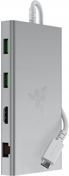 Razer Razer USB-C Dock Przewodowa USB 3.2 Gen 1 (3.1 Gen 1) Type-C Aluminium