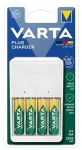 Varta Plug Charger biela / Nabíjačka batérií / 4X AA 2100 mAh / NiMH (57657101451)