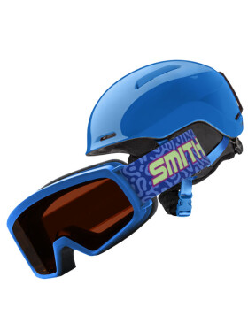 Smith GLIDE JR/SNOWDAY Cobalt / RC36 prilba na snowboard - 51-55