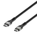 Manhattan čierna / Kábel USB-C - USB-C / USB 2.0 / 240W PD 3.1 / 2 m (356367)