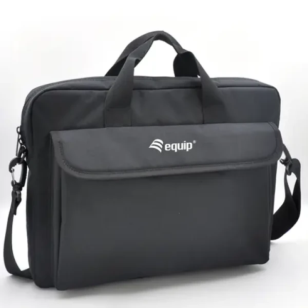 Equip taška na notebook 15.6" čierna / Taška na notebook / Nylon, polyester / Vodoodpudivá / Odnímateľný popruh (245410)