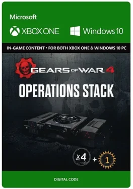 XONE Gears of War 4: Operations Stack / Elektronická licencia / Akčné / Angličtina / od 18 rokov / Herný obsah (7LM-00008)