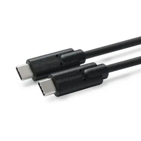MicroConnect kábel USB3.2 C (M) - USB3.2 C (M) Gen2x2 0.5m čierna / 20000Mbit/s (USB3.2CC0.5)