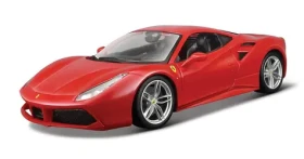 Bburago RACE+PLAY Ferrari 488 GTB červená